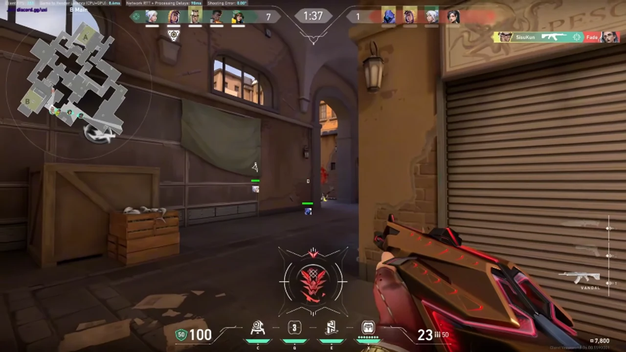 valorant cheat guide screenshot — hotkeys